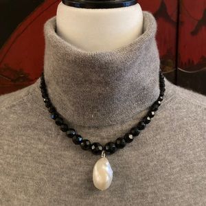 Large Baroque Pearl Necklace